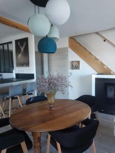 Maisons de vacances Maison de vacances a la montagne avec vue panoramique : Maison 2 Chambres