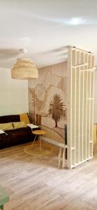 Appartements T1bis meuble cozy avec jardin et parking prive : photos des chambres