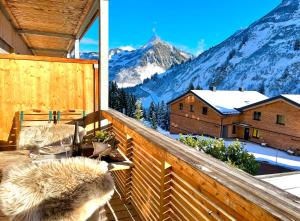 Sonniges Bergblick-Appartement