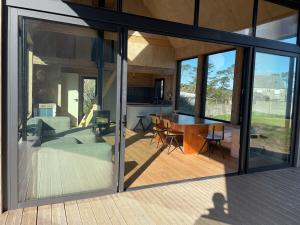 Maisons de vacances Wooden architect-designed house : photos des chambres