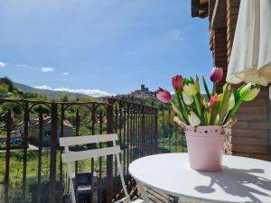Apartment with Balcony room in Agriturismo Castello delle Fornaci