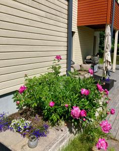 Huoneisto ulkoporealtaalla ja saunalla