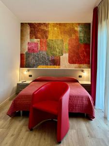 Double Room with Balcony (2 Adults + 1 Child) room in Hotel Catullo