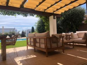 Roures 13 Villa con piscina privada y AC