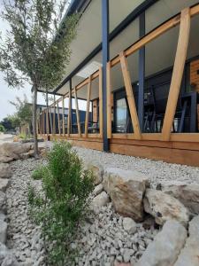 Mobile homes Laguna, beach Porat, Drage