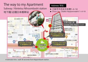 Dotonbori Nihonbashi Boutique 2LDK Family Room