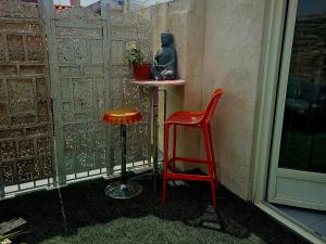 Appartements F2 appart Millas : photos des chambres