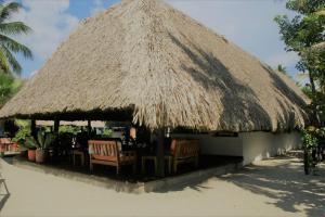 Cabaña frente al mar en la playa del Calao
