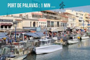 Appartements Studio GIGI 50 m mer climatisation plein centre : photos des chambres