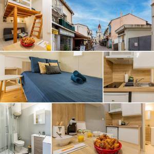 Appartements Studio GIGI 50 m mer climatisation plein centre : photos des chambres