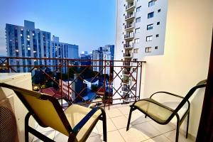 Vila Olímpia CRISTAL 2 dorm AC Wifi Vaga Academia