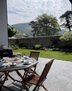 New build eco house in walled garden, Rostrevor