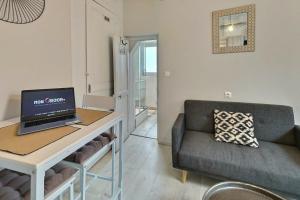 Appartements Les Apparts du Pont Vert - lit double - WiFi - tout inclus - 6 : photos des chambres