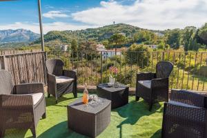 Villa Rosa a schiera Jacuzzi with sea view