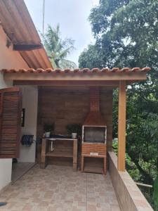 Casa Barra Velha 2 dorm lavabo churrasqueira