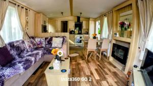 63 The Lea with decking Trevella Holiday Park