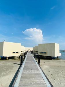 Cabaña frente al mar