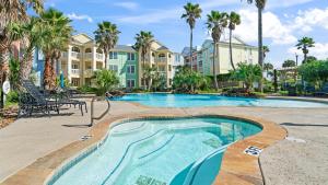 Ocean View Condo w resort amenities Located at The Dawn the Best of Galveston 2024 award-winning complex