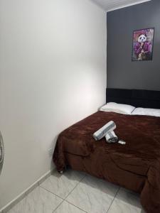 Loft Mobiliado com Cama de Casal e Solteiro