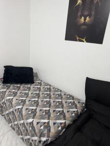 Loft Mobiliado com Cama de Casal e Solteiro
