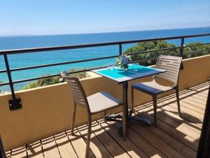 Beau Studio vue sur mer, route des sanguinaires