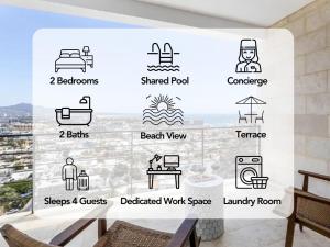 Stunning Ocean Views & Walk to Cabo Marina