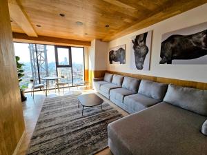 With a private terrace in the heart of the city