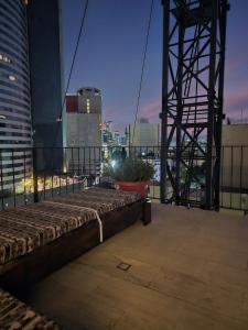 With a private terrace in the heart of the city