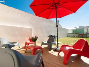 Maisons de vacances Maison pour 6 avec jardin sud et parking a La Flotte - FR-1-835-21 : photos des chambres