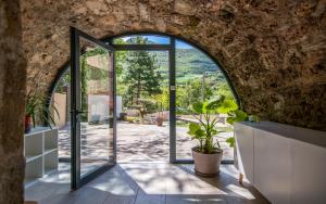 Appartements Le boum coeur douillet troglodyte jardin wifi pk : photos des chambres