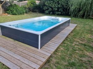 Maisons de vacances Maison spa de nage port plage bassin d-Arcachon : photos des chambres