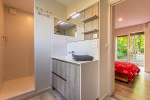 Maisons de vacances La Salamandre - maison avec jacuzzi : photos des chambres