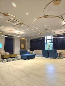 Cozy Cebu Studio Near IT Park with Fast-WiFi, Balcony and Gym access