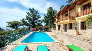 Villa with sea views in Faralya - Vily, Fethiye