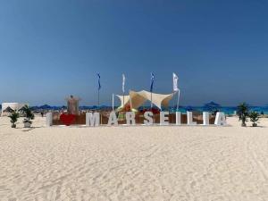Marsilia beach 4 chalet, 95m ,2BR, Alamein,
