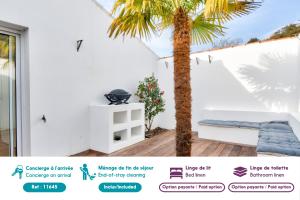 Maison pour 14 - 150 m de la plage de la Clère