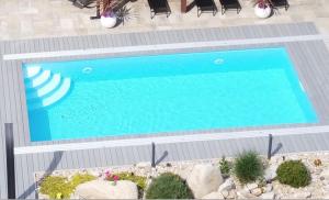 Chalet Schäfer s vyhřívaným bazénem se slanou vodou a saunou