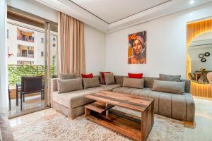 Premium Apartment with Pool, Hammam & Gym Guéliz 12