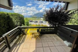 Nice studio with terrace in Combloux
