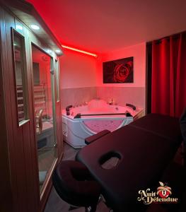 Appartements Nuit Defendue Jacuzzi-Sauna : photos des chambres