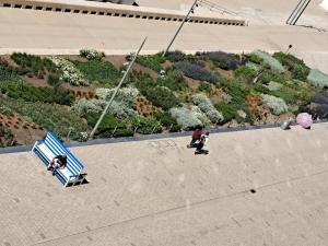 Apartment Westende with Sea View