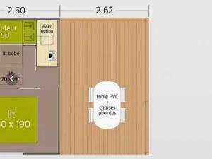 Campings Camping 4 etoiles - Piscine - eed0fi : photos des chambres