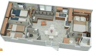Campings Camping 3 etoiles - Piscine - efaeh0 : Mobile Home 2