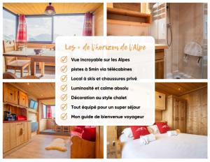 Appartements L-horizon de L-Alpe - Alpe d-Huez : photos des chambres