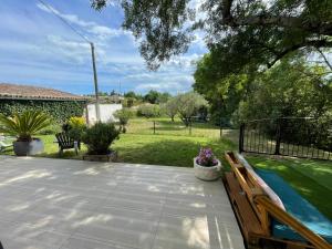Maisons de vacances Mas en Pierre entre Gard et Ardeche avec jardin : photos des chambres
