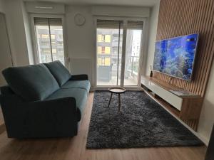 Appartements Superbe T2 proche de la Gare RER TGV Massy Palaiseau : photos des chambres