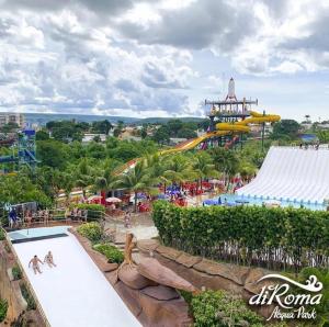 Spazzio Diroma Caldas Novas com acesso ao Acqua Park Splash Vulcão g