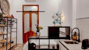 Casa del Cabanal La Playa Azul cobalto