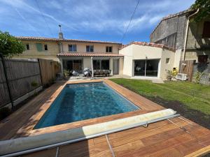 Maisons de vacances Logis Lavergne Neac Saint-Emilion : photos des chambres