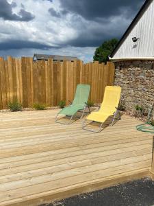 Maisons de vacances Gite 8-10 pers, 4 chambres, billard, jardin : photos des chambres